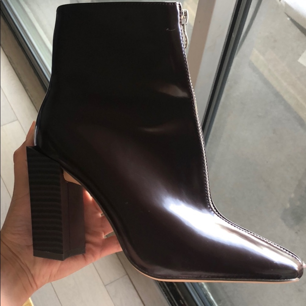 Misguided heeled booties